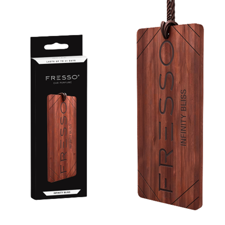 Fresso - Ξύλινο Κρεμαστό Αρωματικό Αυτοκινήτου Infinity Bliss - 1 τεμ. (390464/FRE) Fresso - Ξύλινο Κρεμαστό Αρωματικό Αυτοκινήτου Infinity Bliss - 1 τεμ. (390464/FRE)