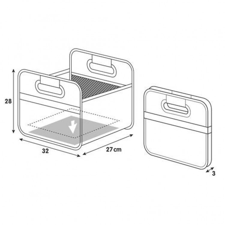 ORGANIZER ΠΟΡΤ-ΜΠΑΓΚΑΖ ΑΝΟΙΧΤΟ SHOPΚΑΙSTORE (M) 32x27cm ORGANIZER ΠΟΡΤ-ΜΠΑΓΚΑΖ ΑΝΟΙΧΤΟ SHOPΚΑΙSTORE (M) 32x27cm