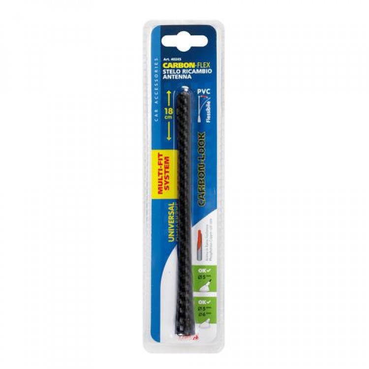 Κεραία CARBON-FLEX 18cm 5-6mm Κεραία CARBON-FLEX 18cm 5-6mm