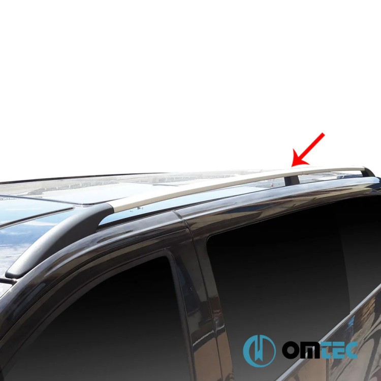 ΜΠΑΡΕΣ ΟΡΟΦΗΣ ΓΙΑ MERCEDES VITO / VIANO W639/W447 2003+ ΠΑΡΑΛΛΗΛΕΣ ΑΛΟΥΜΙΝΙΟΥ L1 ΑΣΗΜΙ OMTEC - 2 τεμ. ΜΠΑΡΕΣ ΟΡΟΦΗΣ ΓΙΑ MERCEDES VITO / VIANO W639/W447 2003+ ΠΑΡΑΛΛΗΛΕΣ ΑΛΟΥΜΙΝΙΟΥ L1 ΑΣΗΜΙ OMTEC - 2 τεμ.