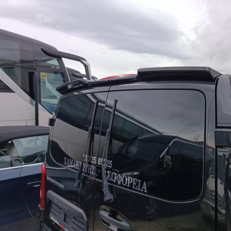 Αεροτομή Οροφής για Mercedes Vito W447 2014+ με Διπλή Πόρτα από Πολυουρεθάνη Motordrome Design - 1 τεμ Αεροτομή Οροφής για Mercedes Vito W447 2014+ με Διπλή Πόρτα από Πολυουρεθάνη Motordrome Design - 1 τεμ