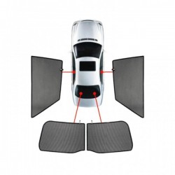 ΚΟΥΡΤΙΝΑΚΙΑ ΜΑΡΚΕ CAR SHADES ΓΙΑ OPEL MOKKA 5D 2020+ - 4 ΤΕΜ.