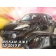 ΑΝΕΜΟΘΡΑΥΣΤΕΣ ΓΙΑ NISSAN JUKE 5D 2010-2020 ΖΕΥΓΑΡΙ ΑΠΟ ΕΥΚΑΜΠΤΟ ΦΙΜΕ ΠΛΑΣΤΙΚΟ HEKO - 2 ΤΕΜ.