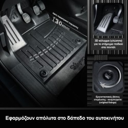 Race Axion - Προστατευτικά Πατάκια τύπου Σκαφάκια για Ford Tourneo Custom 3η Σειρά 2023+ με Κουμπώματα - 1 Τεμ. (500737207/ST) Race Axion - Προστατευτικά Πατάκια τύπου Σκαφάκια για Ford Tourneo Custom 3η Σειρά 2023+ με Κουμπώματα - 1 Τεμ. (500737207/ST)