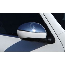 ΚΑΠΑΚΙΑ ΚΑΘΡΕΠΤΩΝ ΓΙΑ NISSAN JUKE SUV F15 2011-2014 ΧΡΩΜΙΟΥ 2 ΤΕΜ. ΜΕΤΑΛΛΙΚΑ ΒΟΥΡΤΣΑ