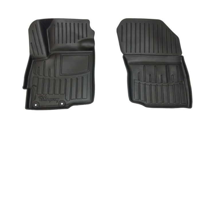 Race Axion - Πατάκια Σκαφάκια Για Citroen C4 Aircross 2012-2017 5πορτο Mitsubishi ASX (GA) 2010-2021 5πορτο Mitsubishi Outlander (GG/GF) 2012-2021 5πορτο Και Peugeot 4008 (J) 2012-2016 5πορτο υλικό Λάστιχο για Επιβατικά Αυτοκίνητα - 2 τεμ. (5013012/ST)