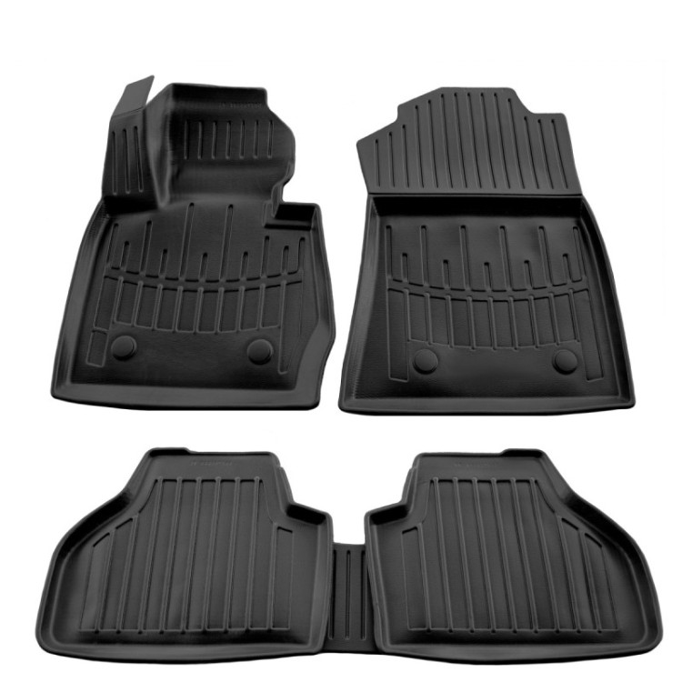 Race Axion - Πατάκια Για BMW Serie X3 (F25) 2010-2017 5πορτο Λάστιχο Σκαφάκια Προστατευτικά Με Κουμπώματα για Επιβατικά Αυτοκίνητα - 5 τεμ. (5027055/ST)