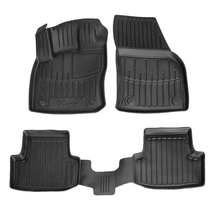 Race Axion - Πατάκια Για Seat Ateca (KH7) 2016-2024 5πορτο Λάστιχο Σκαφάκια Προστατευτικά Με Κουμπώματα για Επιβατικά Αυτοκίνητα - 4 τεμ. (5048044/ST)