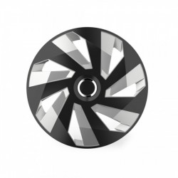Amio - ΤΑΣΙΑ 14" HUBCAP VECTOR RC SILVER BLACK ΣΕΤ 4 ΤΕΜ ΣΕ ΚΟΥΤΙ (5223/AM)