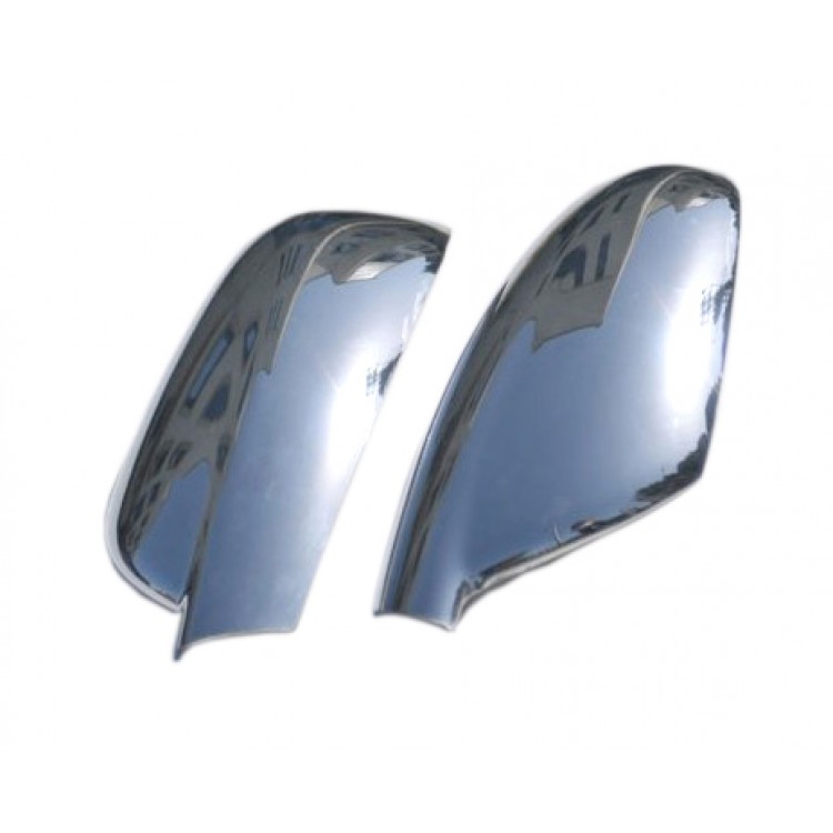 ΚΑΠΑΚΙΑ ΚΑΘΡΕΠΤΩΝ ΓΙΑ PEUGEOT 307 HB 5D/SW/CC 2001-2008 / PEUGEOT 407 SD/SW/CP 2004-2010 ΧΡΩΜΙΟΥ 2 ΤΕΜ. ΠΛΑΣΤΙΚΑ