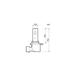Lampa - LED Λάμπα Αυτοκινήτου Halo Venus Series HIR2 (9012) 12V 10W Quick-Fit – Υψηλής Φωτεινότητας, Fanless Technology - 1 τεμ. (L5767.6)