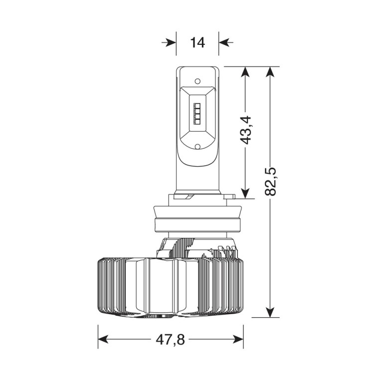 Lampa - LED Kit τύπου H8/H9/H11/H16 τάσης 9>32V φωτεινότητα 4500lm απόδοση 50W τύπος βάσης PGJ19-X Halo Serie 4 Fit-Master ZES Chips για ισχυρό και ομοιόμορφο φως εύκολη εγκατάσταση και αξιόπιστη απόδοση σε όλες τις συνθήκες οδήγησης – 2 τεμ. (L5780.0) Lampa - LED Kit τύπου H8/H9/H11/H16 τάσης 9>32V φωτεινότητα 4500lm απόδοση 50W τύπος βάσης PGJ19-X Halo Serie 4 Fit-Master ZES Chips για ισχυρό και ομοιόμορφο φως εύκολη εγκατάσταση και αξιόπιστη απόδοση σε όλες τις συνθήκες οδήγησης – 2 τεμ. (L5780.0)