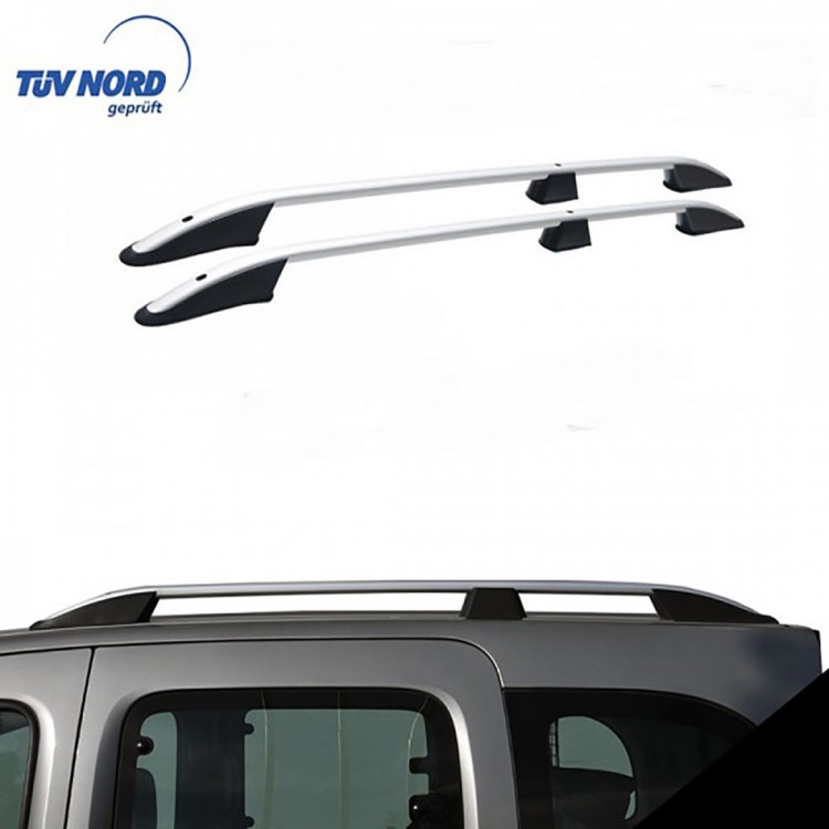 ΜΠΑΡΕΣ ΟΡΟΦΗΣ ΓΙΑ MERCEDES CITAN ELEGANCE W415 2013+ ΚΟΝΤΟ / RENAULT KANGOO 2008-2021 ΠΑΡΑΛΛΗΛΕΣ ΑΛΟΥΜΙΝΙΟΥ ΑΣΗΜΙ