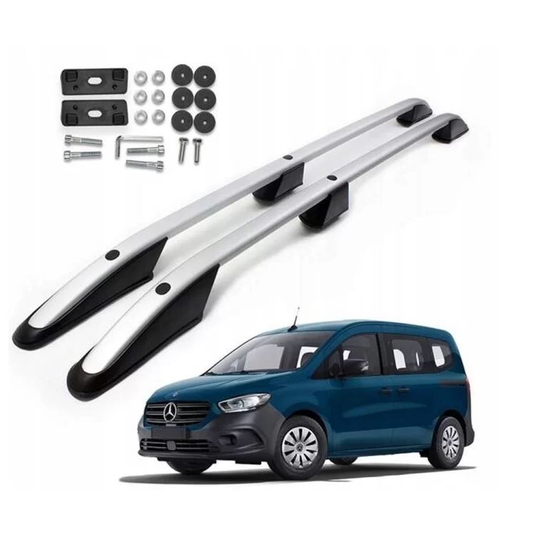 ΠΑΡΑΛΛΗΛΕΣ ΜΠΑΡΕΣ ΟΡΟΦΗΣ ΑΛΟΥΜΙΝΙΟΥ ELEGANCE L1 ΓΙΑ MERCEDES CITAN 2021+ ΜΕΓΙΣΤΟ ΒΑΡΟΣ ΦΟΡΤΙΟΥ 75KG OMTEC - 2 TEM. ΠΑΡΑΛΛΗΛΕΣ ΜΠΑΡΕΣ ΟΡΟΦΗΣ ΑΛΟΥΜΙΝΙΟΥ ELEGANCE L1 ΓΙΑ MERCEDES CITAN 2021+ ΜΕΓΙΣΤΟ ΒΑΡΟΣ ΦΟΡΤΙΟΥ 75KG OMTEC - 2 TEM.
