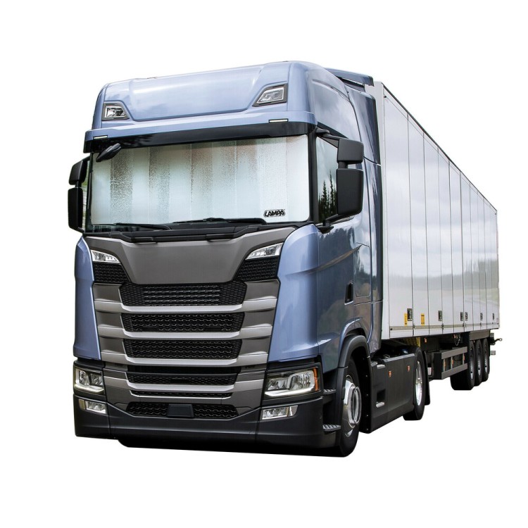 Lampa – Ηλιοπροστασία Εσωτερική Παρμπρίζ Truck Deluxe Series XXL (Μαύρη/Ματ 90 x 240 cm), Κορυφαία Θερμική Ασπίδα Προστασίας για το Ταμπλό και την Καμπίνα Φορτηγού - 1 Τεμ. (L.6682.6) Lampa – Ηλιοπροστασία Εσωτερική Παρμπρίζ Truck Deluxe Series XXL (Μαύρη/Ματ 90 x 240 cm), Κορυφαία Θερμική Ασπίδα Προστασίας για το Ταμπλό και την Καμπίνα Φορτηγού - 1 Τεμ. (L.6682.6)
