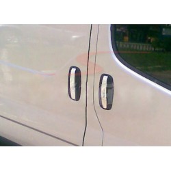 ΧΕΡΟΥΛΙΑ ΠΟΡΤΑΣ ΓΙΑ RENAULT TRAFIC 2001-2010  ΧΡΩΜΙΟ ΜΕΤΑΛΛΙΚΑ 5ΤΕΜ.