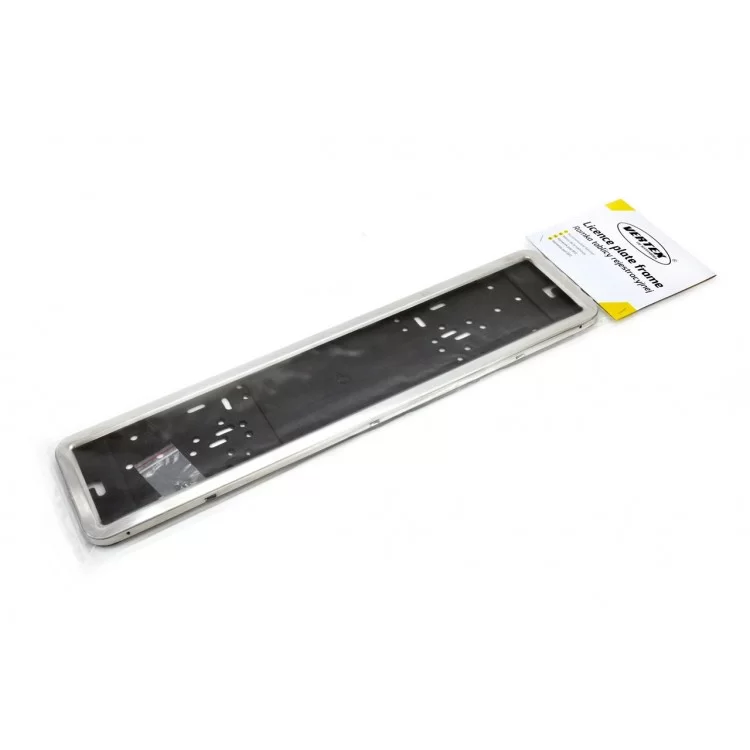 ΠΛΑΣΤΙΚΟ ΠΛΑΙΣΙΟ ΠΙΝΑΚΙΔΑΣ ΚΥΚΛΟΦΟΡΙΑΣ (INOX - ΚΟΥΜΠΩΤΟ ΜΕ ΤΕΛΑΡΟ) - 53 Χ 12 cm AMiO - 1 ΤΕΜ. ΠΛΑΣΤΙΚΟ ΠΛΑΙΣΙΟ ΠΙΝΑΚΙΔΑΣ ΚΥΚΛΟΦΟΡΙΑΣ (INOX - ΚΟΥΜΠΩΤΟ ΜΕ ΤΕΛΑΡΟ) - 53 Χ 12 cm AMiO - 1 ΤΕΜ.