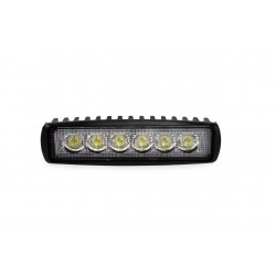 Amio – Προβολέας Εργασίας LED WL01 DAYLINE 9-60V 18W 6000K 6 LED Spot για Ισχυρό Φωτισμό σε Καθημερινή Χρήση – 1 Τεμ. (01612/AM)