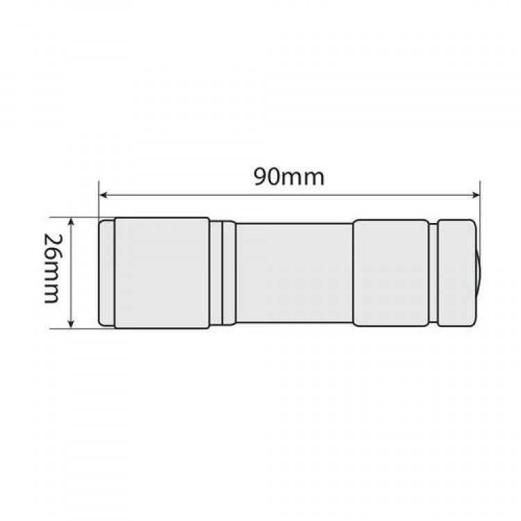 Φακός TOURING 9LED 1200MCD 90x26mm Φακός TOURING 9LED 1200MCD 90x26mm