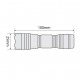 ΦΑΚΟΣ TRAVELLER 1SMD LED 0,5w 100x25mm ΦΑΚΟΣ TRAVELLER 1SMD LED 0,5w 100x25mm