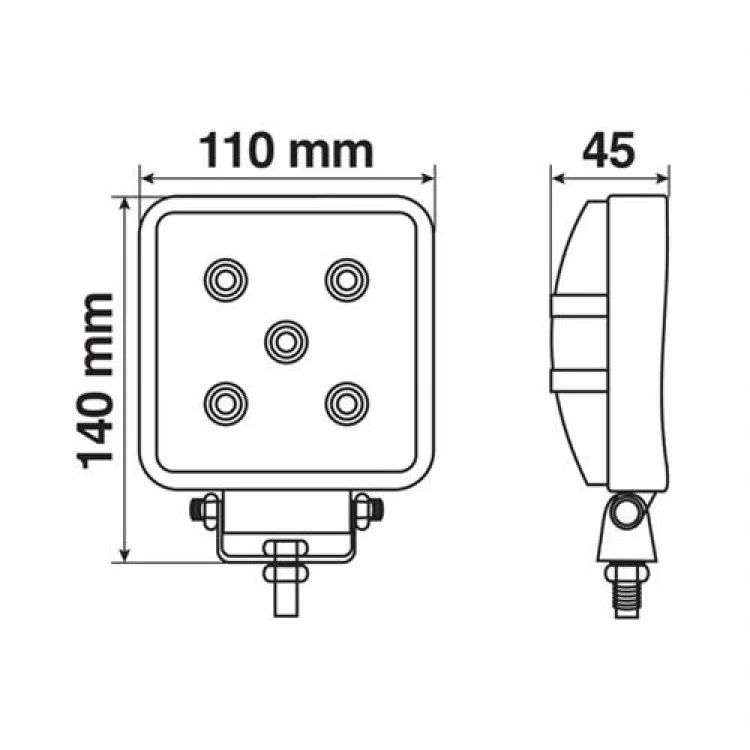 ΠΡΟΒΟΛΕΑΣ ΕΡΓΑΣΙΑΣ WL-13 15W 1200LM 12/24V ΜΕ 5 LED 10-30V 6.000K (110x140x45mm) ΦΩΣ ΔΙΑΘΛΑΣΗΣ -1ΤΕΜ. ΠΡΟΒΟΛΕΑΣ ΕΡΓΑΣΙΑΣ WL-13 15W 1200LM 12/24V ΜΕ 5 LED 10-30V 6.000K (110x140x45mm) ΦΩΣ ΔΙΑΘΛΑΣΗΣ -1ΤΕΜ.