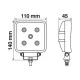 ΠΡΟΒΟΛΕΑΣ ΕΡΓΑΣΙΑΣ WL-13 15W 1200LM 12/24V ΜΕ 5 LED 10-30V 6.000K (110x140x45mm) ΦΩΣ ΔΙΑΘΛΑΣΗΣ -1ΤΕΜ. ΠΡΟΒΟΛΕΑΣ ΕΡΓΑΣΙΑΣ WL-13 15W 1200LM 12/24V ΜΕ 5 LED 10-30V 6.000K (110x140x45mm) ΦΩΣ ΔΙΑΘΛΑΣΗΣ -1ΤΕΜ.
