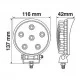 ΠΡΟΒΟΛΕΑΣ ΕΡΓΑΣΙΑΣ ΣΤΡΟΓΓΥΛΟΣ WL-16 - 6 LED 18W 10-30V (137x116x42 mm) BASIC LINE - 1 ΤΕΜ. ΠΡΟΒΟΛΕΑΣ ΕΡΓΑΣΙΑΣ ΣΤΡΟΓΓΥΛΟΣ WL-16 - 6 LED 18W 10-30V (137x116x42 mm) BASIC LINE - 1 ΤΕΜ.