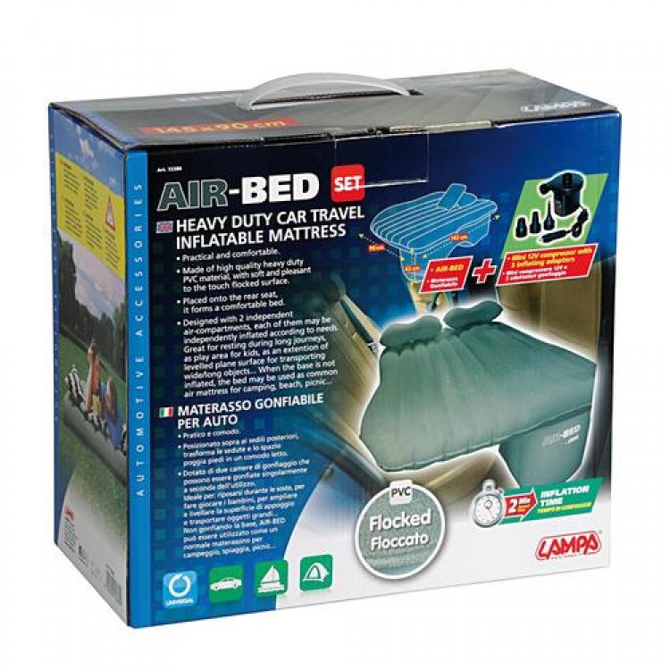 ΣΤΡΩΜΑ ΑΕΡΑ ΦΟΥΣΚΩΤΟ AIR-BED 12V 145x90x45cm ΓΚΡΙ ΣΤΡΩΜΑ ΑΕΡΑ ΦΟΥΣΚΩΤΟ AIR-BED 12V 145x90x45cm ΓΚΡΙ