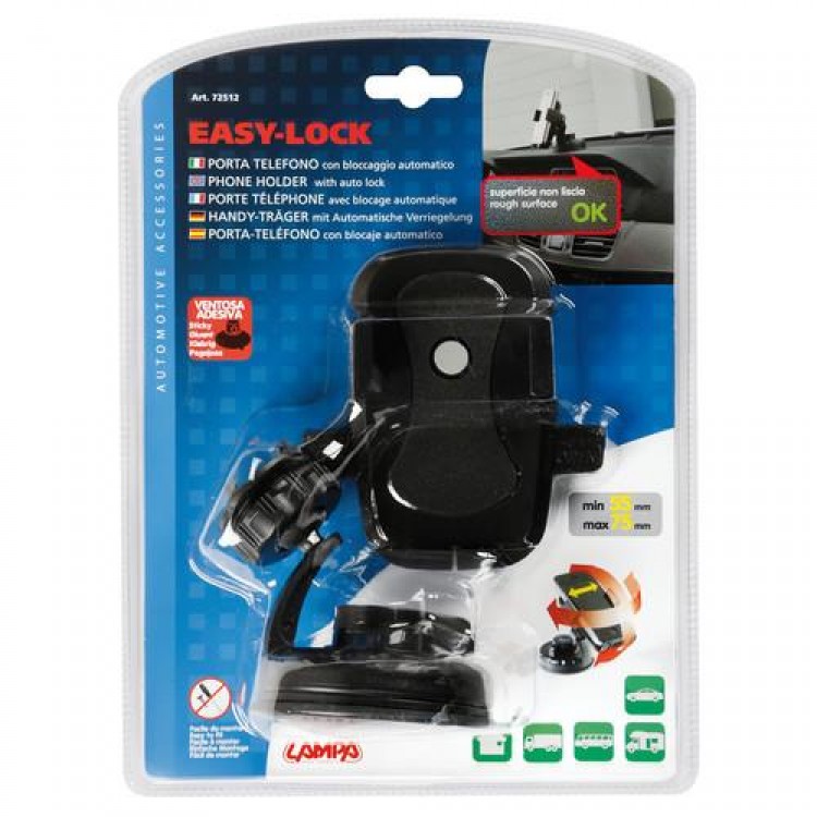 ΒΑΣΗ ΣΤΗΡΙΞΗΣ ΚΙΝΗΤΟΥ ΜΕ ΒΕΝΤΟΥΖΑ EASY-LOCK ΒΑΣΗ ΣΤΗΡΙΞΗΣ ΚΙΝΗΤΟΥ ΜΕ ΒΕΝΤΟΥΖΑ EASY-LOCK