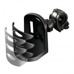 ΠΟΤΗΡΟΘΗΚΗ ΜΟΤΟΣΙΚΛΕΤΑΣ-ΠΟΔΗΛΑΤΟΥ DRINK-HOLDER 55>70mm 360 ΜΟΙΡΩΝ ΓΙΑ ΔΙΑΜΕΤΡΟ ΤΙΜΟΝΙΟΥ 20>24mm