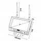 ΟΘΟΝΗ M4 180x120x57mm ΑΣΥΡΜΑΤΗ 7 ΙΝΤΣΕΣ 10-32V ΓΙΑ 4 ΚΑΜΕΡΕΣ ΚΑΙ 4 AUDIO ΟΘΟΝΗ M4 180x120x57mm ΑΣΥΡΜΑΤΗ 7 ΙΝΤΣΕΣ 10-32V ΓΙΑ 4 ΚΑΜΕΡΕΣ ΚΑΙ 4 AUDIO