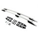 Omtec - Παράλληλες Μπάρες Οροφής Sport για VW Amarok (PH 2H) 2010>2022 από Αλουμίνιο σε Ασημί Χρώμα - 2 τεμ. (7535931/OM)