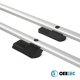 Omtec - Παράλληλες Μπάρες Οροφής Sport για VW Amarok (PH 2H) 2010>2022 από Αλουμίνιο σε Ασημί Χρώμα - 2 τεμ. (7535931/OM)