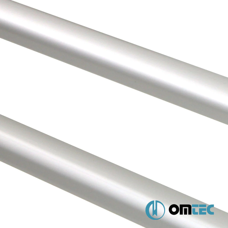 Omtec - Παράλληλες Μπάρες Οροφής Sport για VW Amarok (PH 2H) 2010>2022 από Αλουμίνιο σε Ασημί Χρώμα - 2 τεμ. (7535931/OM)