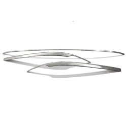 TRIM  ΠΟΡΤ ΜΠΑΓΚΑΖ ΧΡΩΜΙΟ ΜΕΤΑΛΛΙΚΟ S-DIZAYN - 3 TEM. ΓΙΑ VW PASSAT B8.5 SD 2019+