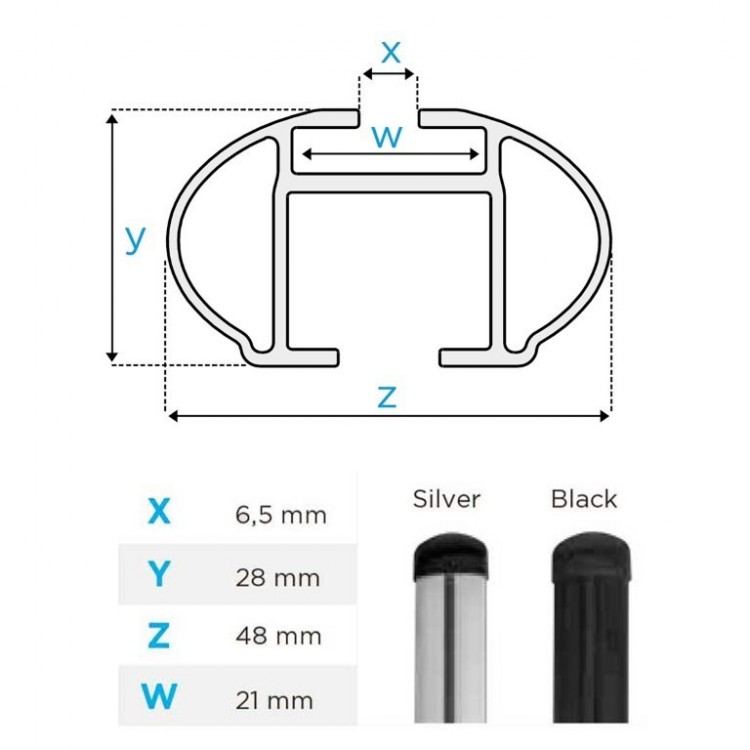 ΜΠΑΡΕΣ ΟΡΟΦΗΣ ΑΛΟΥΜΙΝΙΟΥ TIGER XL BLACK 131,5 cm ΣΕ ΜΑΥΡΟ ΧΡΩΜΑ ΓΙΑ ΟΡΟΦΗ ΜΕ FLUSH ΚΑΙ RAISED RAILS MENABO - 2 ΤΕΜ. ΜΠΑΡΕΣ ΟΡΟΦΗΣ ΑΛΟΥΜΙΝΙΟΥ TIGER XL BLACK 131,5 cm ΣΕ ΜΑΥΡΟ ΧΡΩΜΑ ΓΙΑ ΟΡΟΦΗ ΜΕ FLUSH ΚΑΙ RAISED RAILS MENABO - 2 ΤΕΜ.