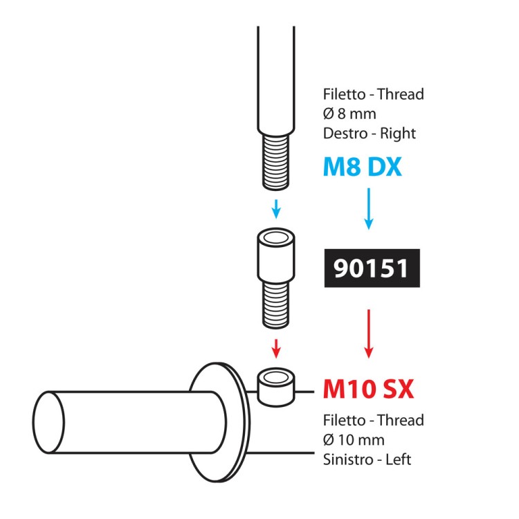 ΑΝΤΑΠΤΟΡΑΣ ΓΙΑ ΚΑΘΡΕΠΤΗ ΜΗΧΑΝΗΣ M8 DX-M10 SX -1ΤΕΜ ΑΝΤΑΠΤΟΡΑΣ ΓΙΑ ΚΑΘΡΕΠΤΗ ΜΗΧΑΝΗΣ M8 DX-M10 SX -1ΤΕΜ