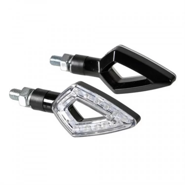 Φλας KIER μαύρο LED 75x36mm Φλας KIER μαύρο LED 75x36mm