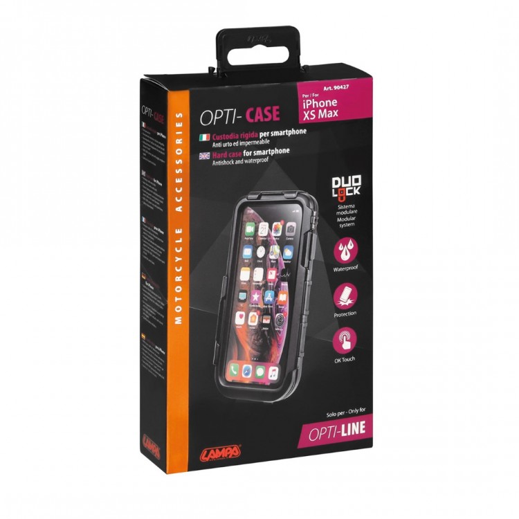 Θήκη Κινητού Hard Case της σειράς Optiline για Apple iPhone XS Max, συμβατή με Βάσεις Στήριξης Κινητού Optiline για Μηχανή με σύστημα Duolock Θήκη Κινητού Hard Case της σειράς Optiline για Apple iPhone XS Max, συμβατή με Βάσεις Στήριξης Κινητού Optiline για Μηχανή με σύστημα Duolock