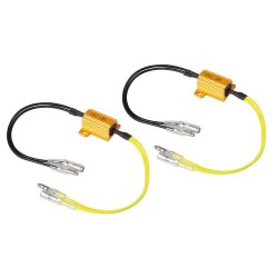 ΑΝΤΙΣΤΑΣΕΙΣ MOTO 12V 6 OHM 25W (CANCELLER) ΤΑΧΕΙΑΣ ΑΠΕΛΕΥΘΕΡΩΣΗΣ 2ΤΕΜ.