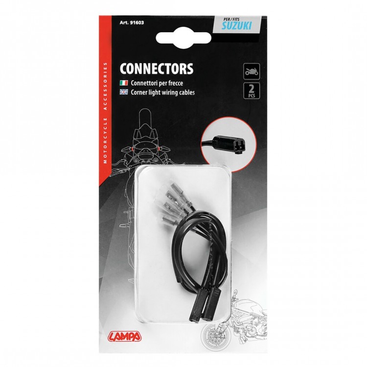 ΚΑΛΩΔΙΩΣΗ ΓΙΑ ΣΥΝΔΕΣΗ LED ΦΛΑΣ SUZUKI 2ΤΕΜ. ΚΑΛΩΔΙΩΣΗ ΓΙΑ ΣΥΝΔΕΣΗ LED ΦΛΑΣ SUZUKI 2ΤΕΜ.