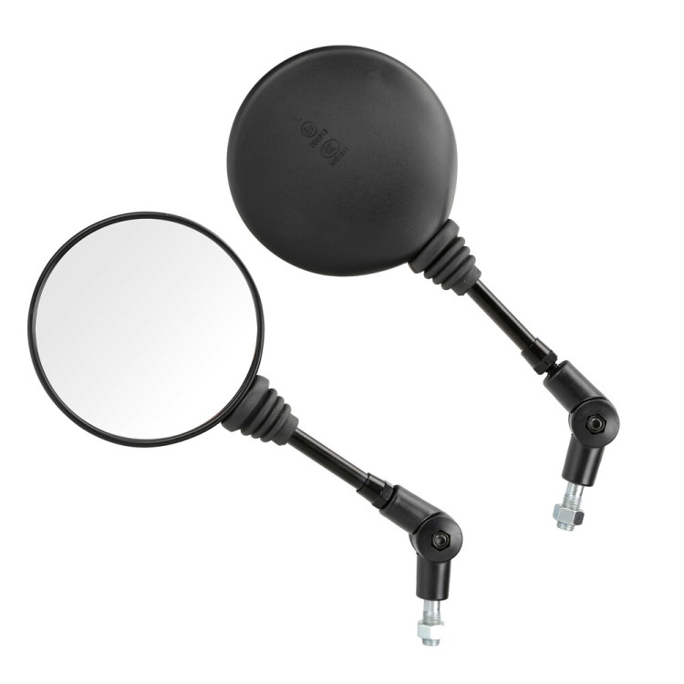 ΚΑΘΡΕΠΤΕΣ MOTO BICO ΣΤΡΟΓΓΥΛΟΙ M10x1,25 DX ΜΑΥΡΟΙ LAMPA - 2 τεμ. ΚΑΘΡΕΠΤΕΣ MOTO BICO ΣΤΡΟΓΓΥΛΟΙ M10x1,25 DX ΜΑΥΡΟΙ LAMPA - 2 τεμ.
