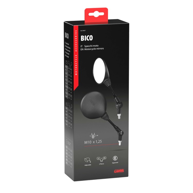 ΚΑΘΡΕΠΤΕΣ MOTO BICO ΣΤΡΟΓΓΥΛΟΙ M10x1,25 DX ΜΑΥΡΟΙ LAMPA - 2 τεμ. ΚΑΘΡΕΠΤΕΣ MOTO BICO ΣΤΡΟΓΓΥΛΟΙ M10x1,25 DX ΜΑΥΡΟΙ LAMPA - 2 τεμ.