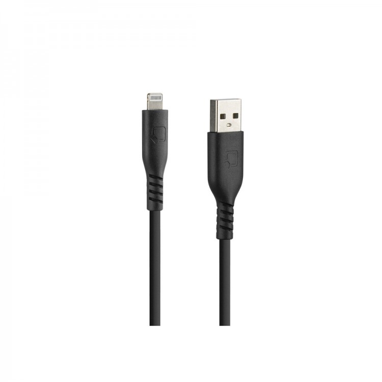 Καλώδιο USB Type A σε Apple Lightning 8 Pin 3000mA/18W της σειράς Optiline για Φόρτιση, Συγχρονισμό και Μεταφορά Δεδομένων Κινητού και Ηλεκτρονικών Συσκευών με επένδυση από σιλικόνη και μήκος 150 cm