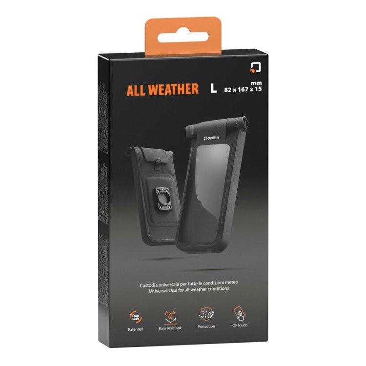 ΘΗΚΗ ΚΙΝΗΤΟΥ ALL WEATHER UNIVERSAL (L) 82x167x15mm ΓΙΑ ΒΑΣΕΙΣ ΣΤΗΡΙΞΗΣ OPTILINE