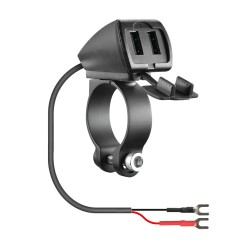 Αδιάβροχος Φορτιστής Κινητού Trek 12/24V 30W 5400mA της σειράς Optiline με 2 θύρες USB Type A, Καλώδιο 150 cm, Ακροδέκτες, Ασφάλεια Smart Chip, Αδιαβροχοποίηση IP66, συμβατό με Βάσεις Στήριξης, Θήκες ή Αντάπτορες Κινητού Optiline Αδιάβροχος Φορτιστής Κινητού Trek 12/24V 30W 5400mA της σειράς Optiline με 2 θύρες USB Type A, Καλώδιο 150 cm, Ακροδέκτες, Ασφάλεια Smart Chip, Αδιαβροχοποίηση IP66, συμβατό με Βάσεις Στήριξης, Θήκες ή Αντάπτορες Κινητού Optiline