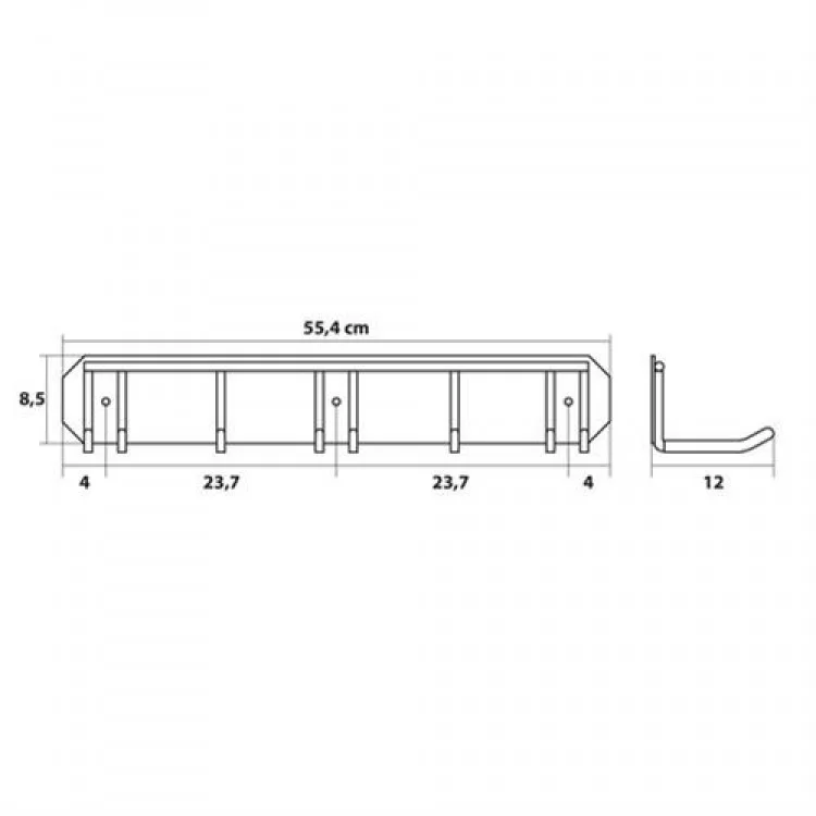 ΚΡΕΜΑΣΤΡΑ/ORGANIZER ΤΟΙΧΟΥ GARAZE WALL 554 Χ 85 Χ 120 mm ΚΡΕΜΑΣΤΡΑ/ORGANIZER ΤΟΙΧΟΥ GARAZE WALL 554 Χ 85 Χ 120 mm