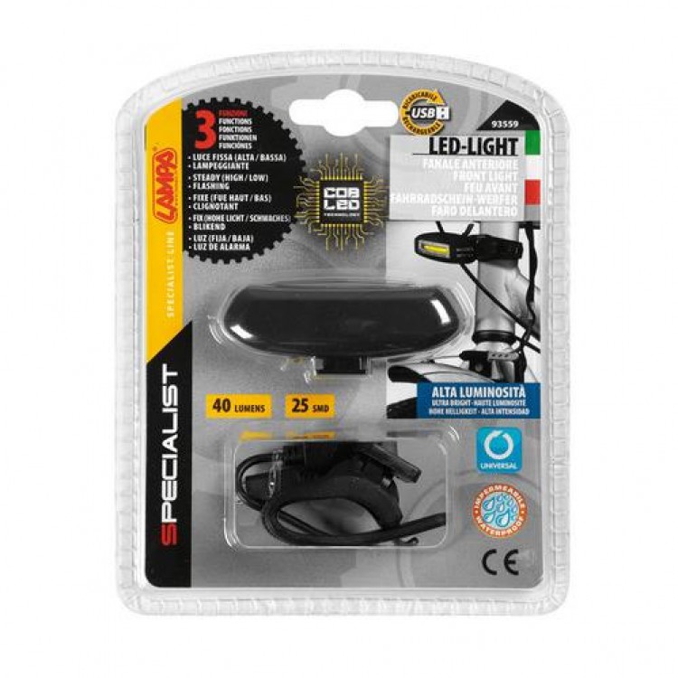 ΦΩΣ ΕΜΠΡΟΣ ΠΟΔΗΛΑΤΟΥ COB LED ΜΑΥΡΟ 3 ΧΡΗΣΕΩΝ ΜΕ USB ΦΩΣ ΕΜΠΡΟΣ ΠΟΔΗΛΑΤΟΥ COB LED ΜΑΥΡΟ 3 ΧΡΗΣΕΩΝ ΜΕ USB