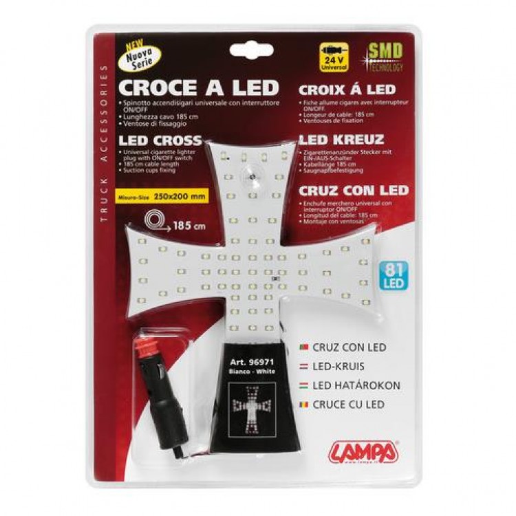 ΣΤΑΥΡΟΣ 24V ΜΕ 81 LED ΛΕΥΚΟ ΜΕ ΦΙΣ ΑΝΑΠΤΗΡΑ ΚΑΙ ΚΑΛΩΔΙΟ 200cm 200x250mm ΣΤΑΥΡΟΣ 24V ΜΕ 81 LED ΛΕΥΚΟ ΜΕ ΦΙΣ ΑΝΑΠΤΗΡΑ ΚΑΙ ΚΑΛΩΔΙΟ 200cm 200x250mm