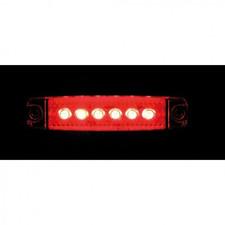 ΦΩΣ ΟΓΚΟΥ 6LED ΚΟΚΚΙΝΟ 12/24V 96mm ΑΔΙΑΒΡΟΧΟ 1ΤΕΜ. ΦΩΣ ΟΓΚΟΥ 6LED ΚΟΚΚΙΝΟ 12/24V 96mm ΑΔΙΑΒΡΟΧΟ 1ΤΕΜ.
